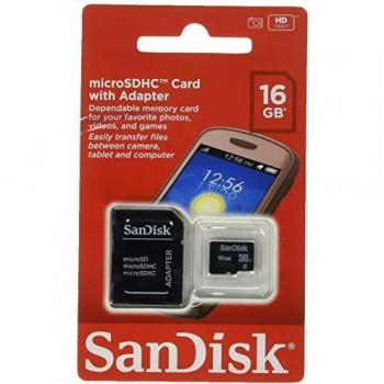 Sandisk MicroSDHC 16 GB Classe 4