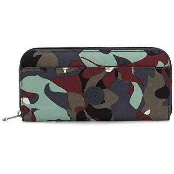 Kipling Travel Doc Cartera para Pasaporte, 22 cm, 0.01 Litros, Multicolor (Camo L)