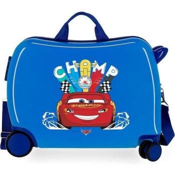Maleta Correpasillos Disney Cars Lightning McQueen Azul