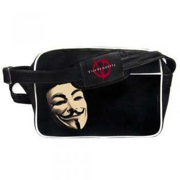 Bolsa bandolera con logo de V de Vendetta (SDTWRN27545)