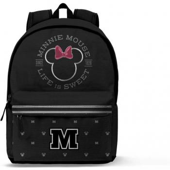 KARACTERMANIA MOCHILA CON BOLSILLO HS SILVER MINNIE MOUSE SYMBOL SYMBOL