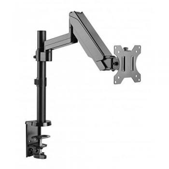 Techly Supporto da Scrivania per Monitor 17-32'' con Molla a Gas Nero