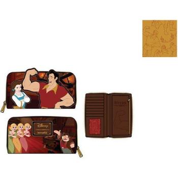 CARTERA VILLANOS ESCENA GASTON LA BELLA Y LA BESTIA DISNEY LOUNGEFLY
