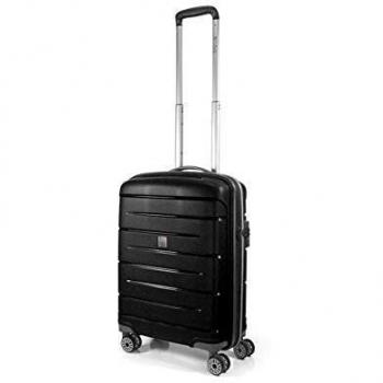 Roncato Starlight 2.0 Carry-On Luggage, 40 Liters, Black (Nero)