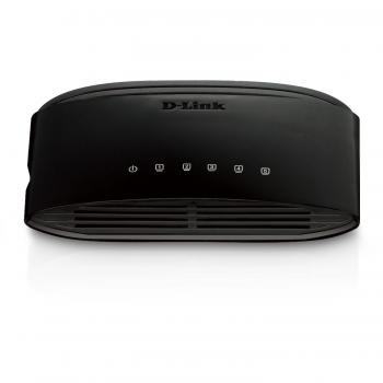 D-Link DES-1005D Switch Desktop 5 Porte, Fast Ethernet 10/100 Mbps