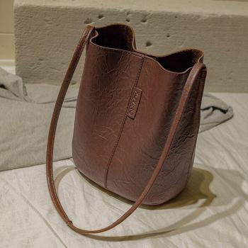 Bolso de hombro clásico Yogodlns para mujer