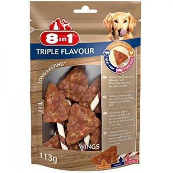 8in1 Triple Flavour Extra Meat Sticks Alette, 6 Pezzi