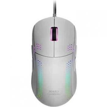 Mouse Gamer Mars Gaming MMPRO RGB Bianco Cablato