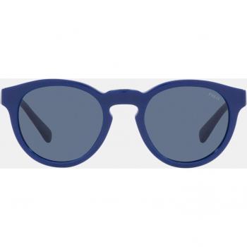 Polo Gafas Sol Azul Acetato Ovaladas