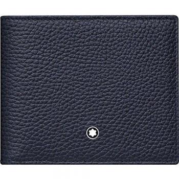 Montblanc Meisterstück Soft Grain Tarjetero, 11 cm, Azul (Blau)