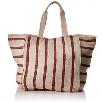 PIECES Pcnikita Shopper Sww, Con asa. para Mujer, Beige (Nature), 20x47,5x62,5 centímetros (B x H x T)