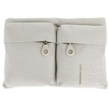 Bandolera Mandarina Doble Bolsa