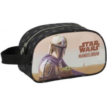 Neceser Redondo Asa Adaptable Carro The Mandalorian This Is The Way 12x26x15 Cms