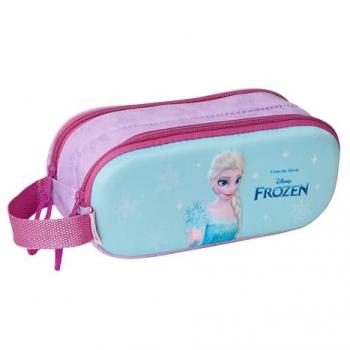 Portatodo Doble 3D Frozen 21x8x6 cm
