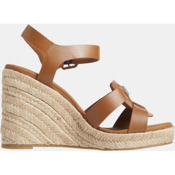 Alpargatas de Cuña Tommy Hilfiger para Mujer en Piel Marrón