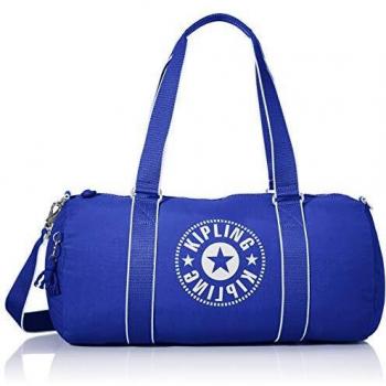 Kipling ONALO Bolsa de viaje, 45 cm, 18 litros, Azul (Laser Blue)