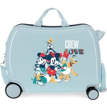 Maleta Correpasillos Disney Mickey ABS Rígida