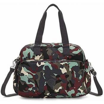Kipling July Bag Bolsa de Viaje, 45 cm, 21 Litros, Multicolor (Camo L)