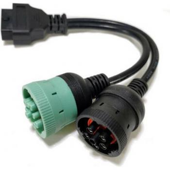 Cable Adaptador OBD-II/OBD2 6P+9P a 16P