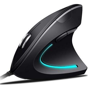 Mouse VerticUSB Ergonomico con DPI regolabile 800/1200/1600