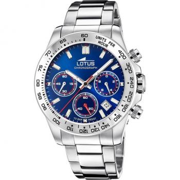 Reloj De Hombre Lotus Freedom Con Esfera Azul 18912/2