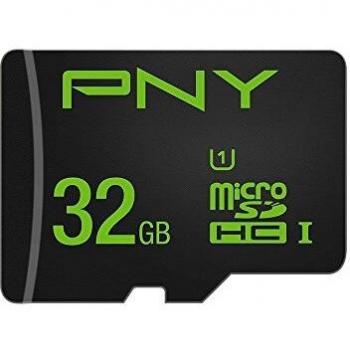 PNY SDU32GHIGPER-1-EF Scheda di Memoria MicroSDHC da 32 GB