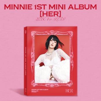 Álbum Mini Her 1ª Versión Roja – Minnie (G) i‑Dle