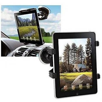 SUPPORTO A VENTOSA PER TABLET DA 7 A 10 POLLICI TECHLY