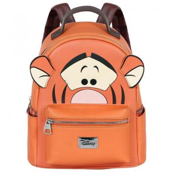 Mochila Heady Cara de Tigre Winnie the Pooh Disney 29cm
