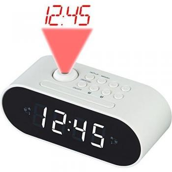 Denver CRP-717WHITE Reloj Analógica Blanco