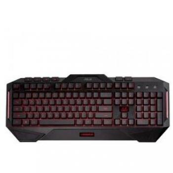 ASUS Cerberus MKII Tastiera Gaming RGB con 12 Tasti Macro, Layout USA