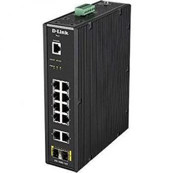 D-Link DIS-200G-12S Switch Gestito L2 Gigabit Ethernet (10/100/1000) Nero