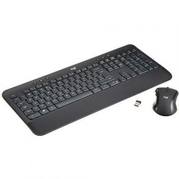 Logitech Advanced MK545 tastiera Mouse incluso RF Wireless QWERTY US International Nero