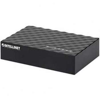Switch Ethernet Intellinet 561501 5Porte Gigabit Desktop Nera