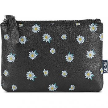 Monedero Lucerna Negra con Protección RFID