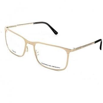 Porsche S0351494 Marcos para gafas recetadas, Dorado, 54 mm para Hombre