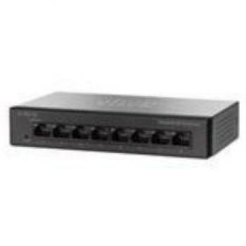 Cisco Small Business SF110D-08 Non gestito L2 Fast Ethernet (10/100) Nero