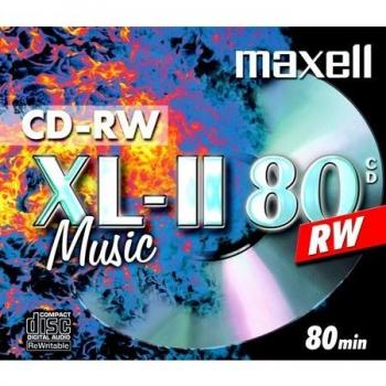 CD-RW 700MB 80MIN REGISTRABILE MUSICA/AUDIO