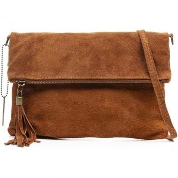 FIRENZE ARTEGIANI Alzano bolso bandolera mujer de piel auténtica