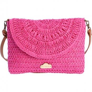 Bandolera Fucsia Don Algodón con Cremallera