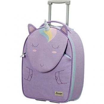 Samsonite Happy Sammies Upright Maleta Infantil 45 cm, 24 L Morado (Unicorn Lily)