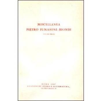 Miscellanea Pietro Fumasoni Biondi. Studi missionari raccolti in occasione del giubileo sacerdotale di s. e. il sig. cardinale Pietro Fumasoni Biondi...