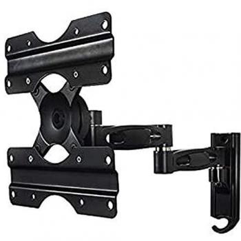 B-Tech Ventry BTV504, supporto TV da parete, 75 x 75 mm e 200 x 200 mm, inclinazione -15°/+15°, colore Nero