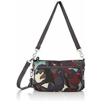 Kipling Myrte, Bolso Bandolera Mujer, Multicolor (Camo Large), 24x14.5x4.5 cm