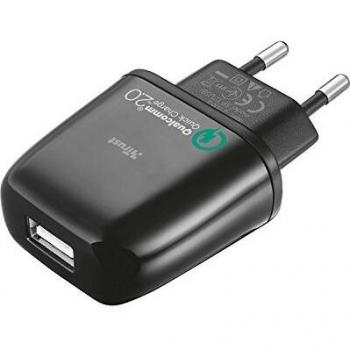 Trust Caricatore da Muro Ultra Veloce per Smartphone e Tablet, Nero