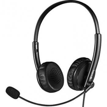 Cuffie Headset 2in1 Jack+USB per Call Center