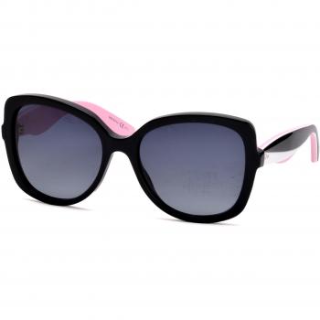 Christian Dior DIORENVOL2 HD LWR, Gafas de Sol para Mujer, Negro (Black Bkwhtpk/Grey SF), 56