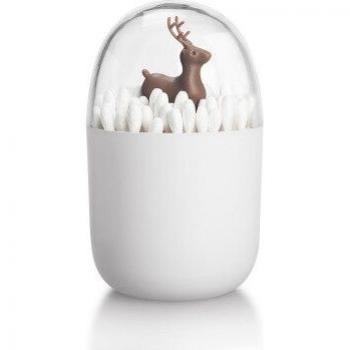 Caja de Almacenamiento Compacta para Palillos y Cosméticos