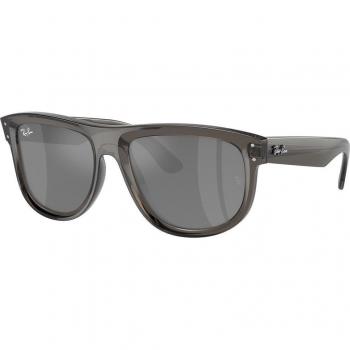 Occhiali sole RAY-BAN BOYFRIEND REVERSE RB0501S 6707GS 56 Gris Oscuro Espejo Gris Plata