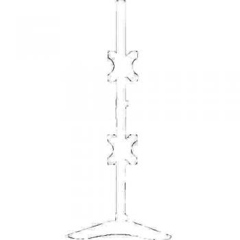 Fellowes Seasa 8044001 supporto da tavolo per TV a schermo piatto 81.3 cm (32) Nero